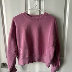 Abercrombie & Fitch Pink Sweatshirt